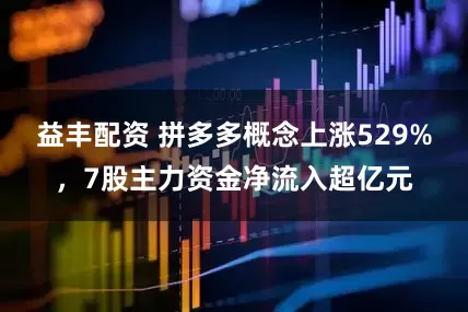 益丰配资 拼多多概念上涨529%,7股主力资金净流入超亿元