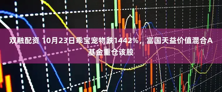双融配资 10月23日乖宝宠物跌1442%，富国天益价值混合A基金重仓该股